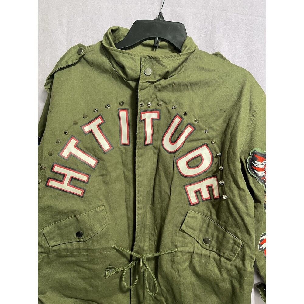 Jacket/ coat Nevada Love, Olive Green Med embellished Women’s